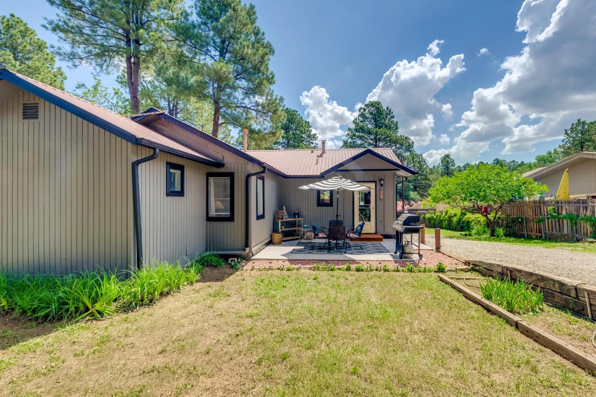 Ruidoso Home With Patio, Walk To Restaurants! المظهر الخارجي الصورة